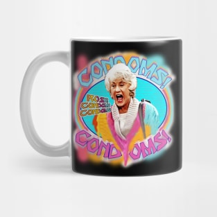 ROSE CONDOMS!! - GOLDEN GIRLS Mug